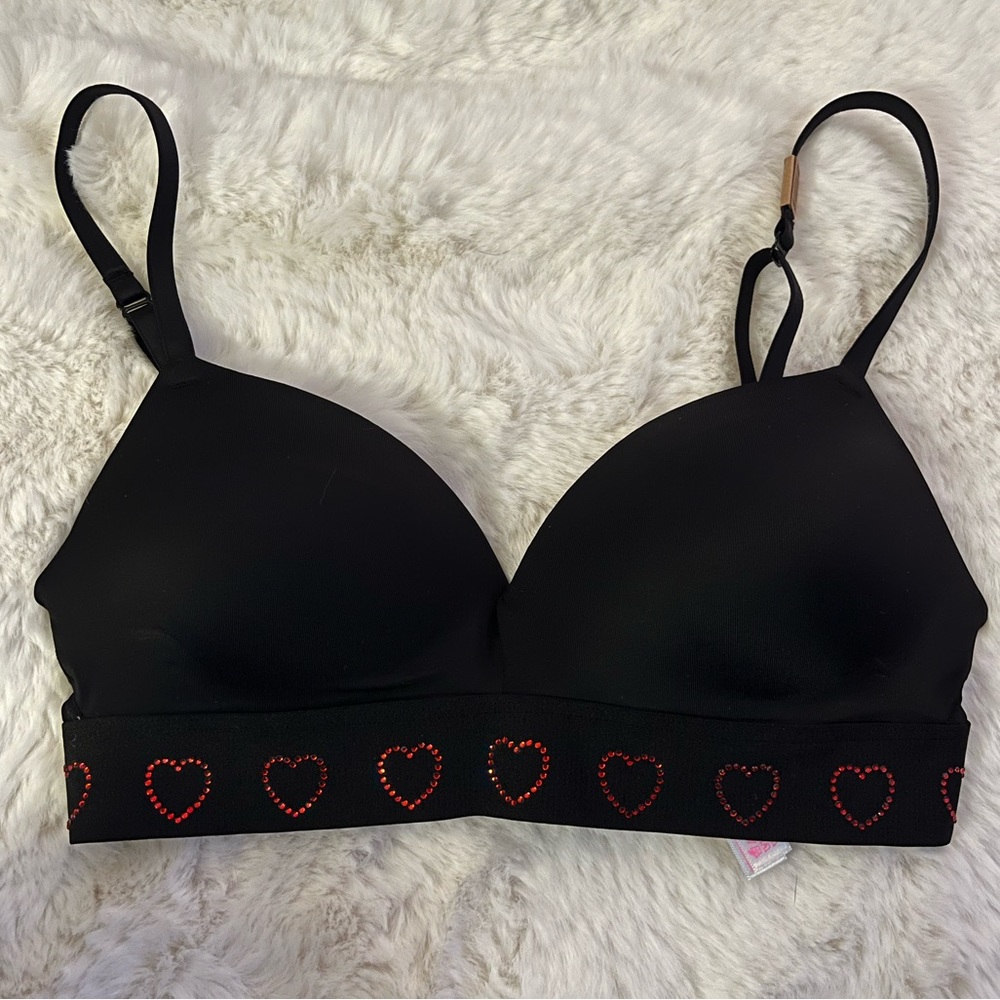 Pink Valentines Ed. Wireless push-up bra